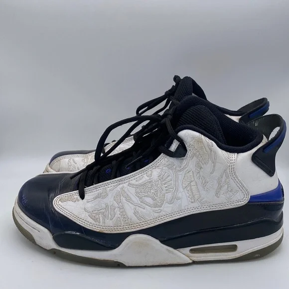 Nike | Shoes | Nike Air Jordan Dub Zero Gs White Black Blue  display picture 3